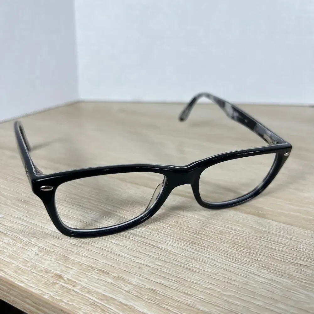 Ray-Ban RB5228 5405 Eyeglasses Rectangle Black Gray 53-17-140 Frames Only